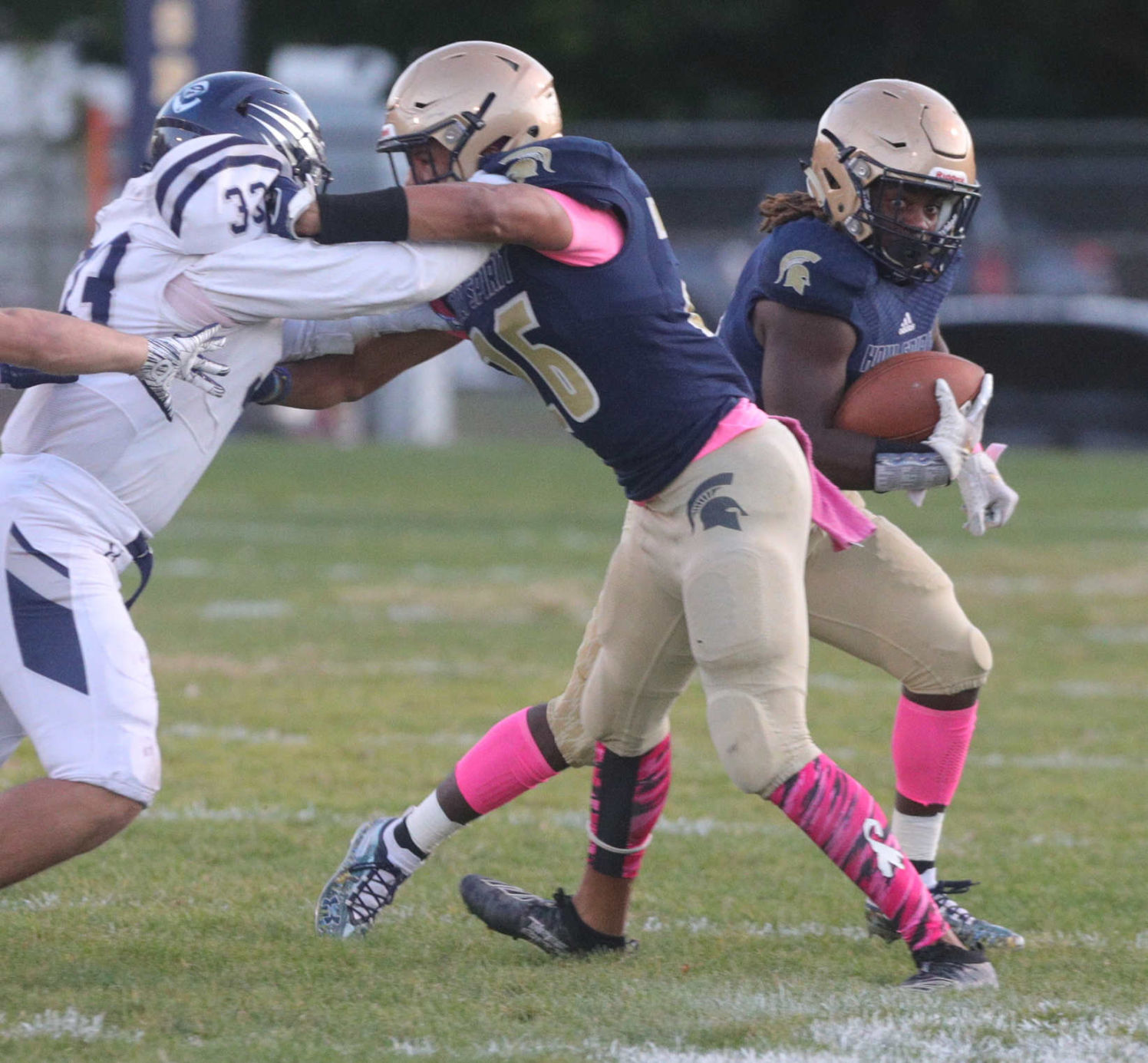 St. Augustine Prep vs Holy Spirit football game
